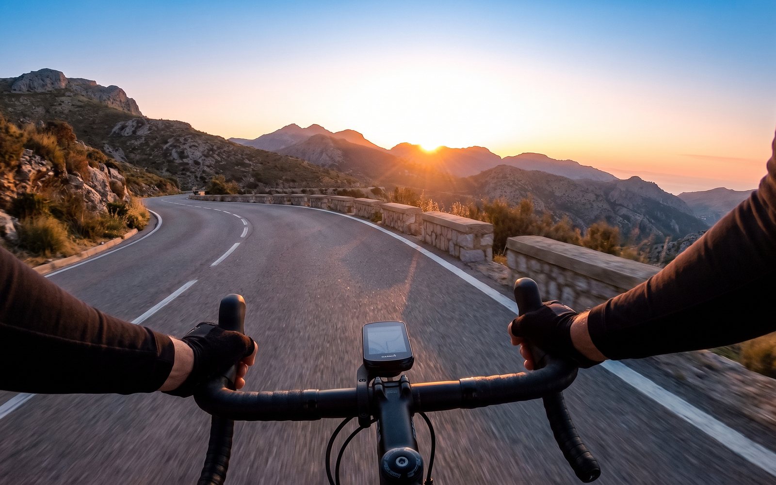 Une vidéo filmée à vélo avec le casque Vizéo
