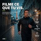 Un coureur porte le casque Vizéo à caméra intégrée