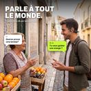 La traduction IA du casque Vizéo pendant un voyage